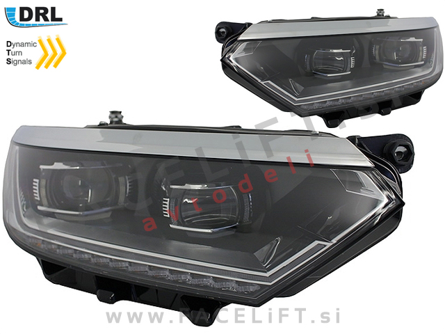 VW Passat B8 14- LED žarometi DRL DTS