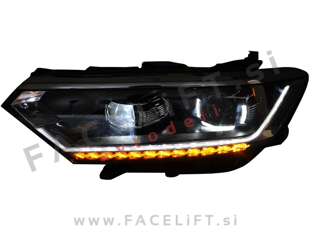 VW Passat B8 14- LED žarometi DRL DTS