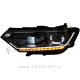 VW Passat B8 14- LED žarometi DRL DTS