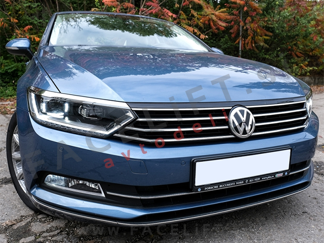 VW Passat B8 14- LED žarometi DRL DTS