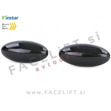 Citroen C2 03-09 dinamični bočni LED smerniki zatemnjeni (smoke)