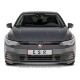 VW Golf 8 / CD (20- ) / podaljšek sprednjega odbijača / črni (mat)