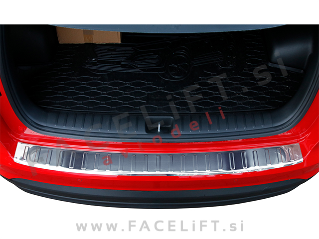 Hyundai Tucson 18-20 zaščita zadnjega odbijača kromirana (sijaj)