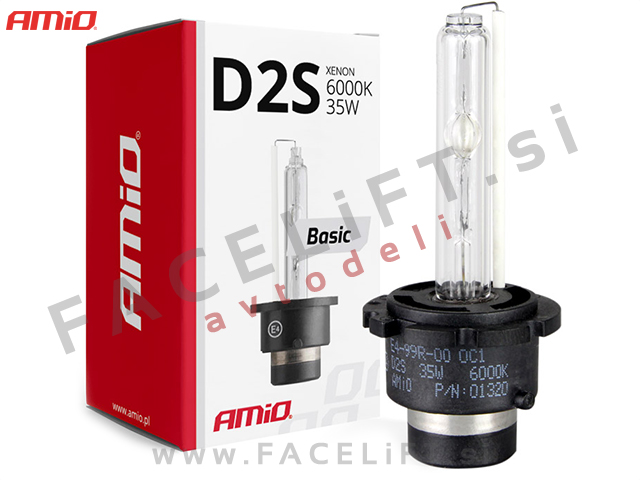 Xenon žarnica D2S (P32d-2) 6000K 35W Basic Xenon žarnica D2S (P32d-2) 6000K 35W Basic