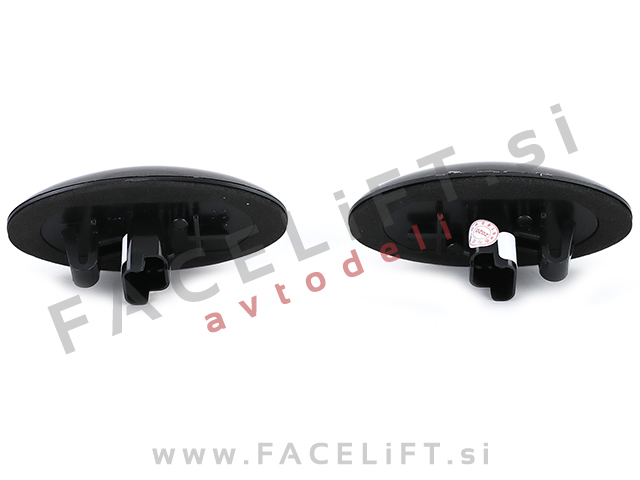 Citroen Xsara 00-05 dinamični bočni LED smerniki zatemnjeni (smoke)