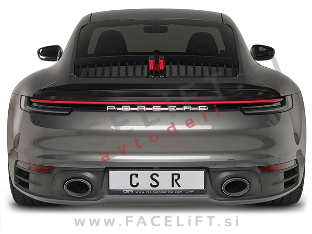 Porsche 911 19- spojler za prtljažnik črni (mat) Porsche 911 19- spojler za prtljažnik črni (mat)