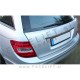 Mercedes C Karavan S204 07-14 zaščita zadnjega odbijača srebrna (mat)