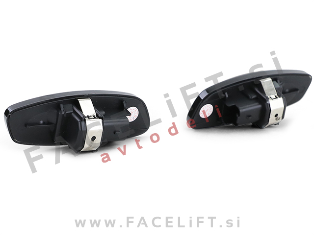 Peugeot 207 06-13 dinamični LED smerniki bočnih ogledal DTS