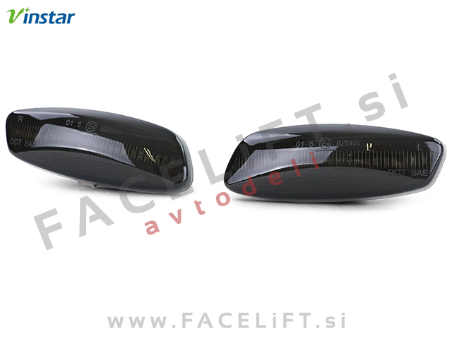 Peugeot 308 07-13 dinamični LED smerniki bočnih ogledal DTS