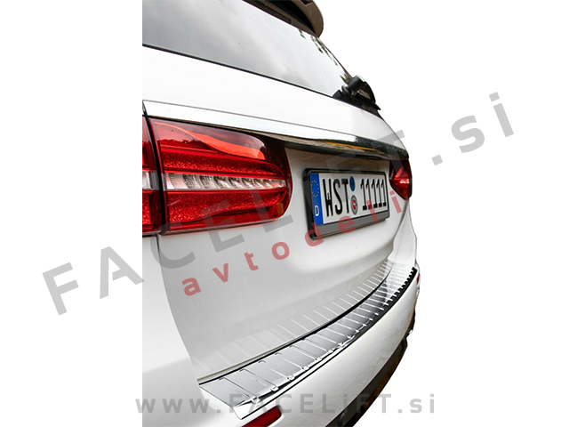Mercedes E Karavan S213 16- zaščita zadnjega odbijača kromirana (sijaj)