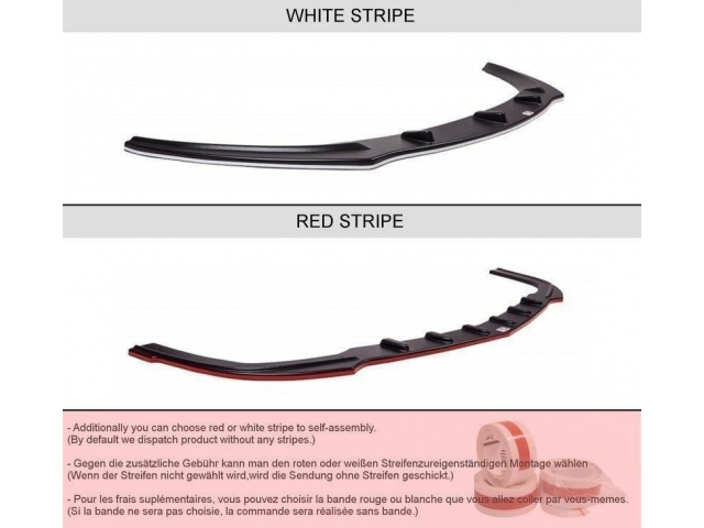 BMW X4 F26 M 14-18 podaljšek sprednjega odbijača