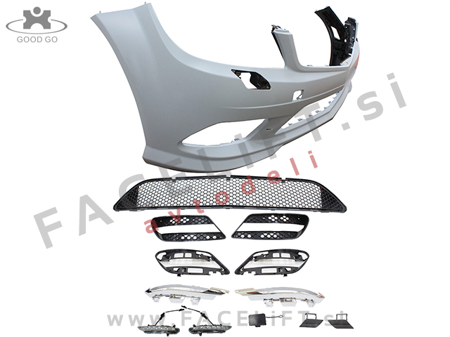 Mercedes C W204 07-11 sprednji odbijač AMG izgled SRA