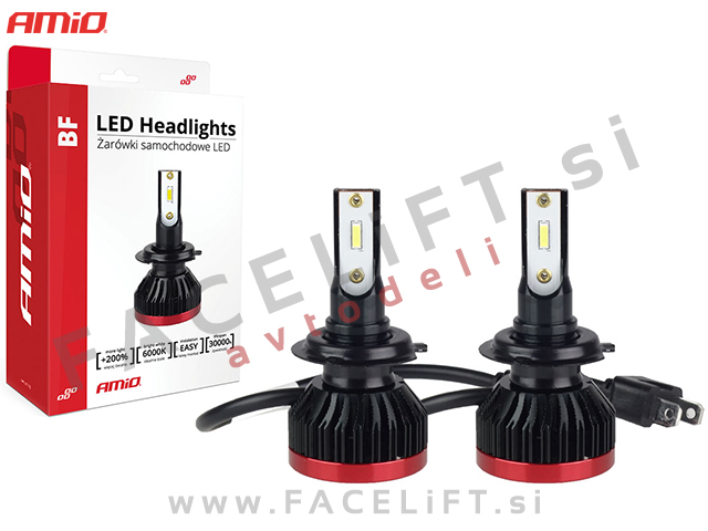 LED kit H7 BF 50W (3100lm) 6000K 12V 24V