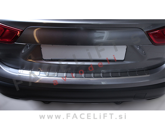 Nissan Qashqai 13-17 zaščita zadnjega odbijača kromirana (sijaj)