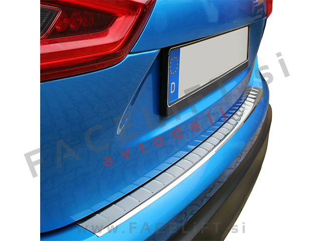 Nissan Qashqai 17- zaščita zadnjega odbijača kromirana (sijaj)