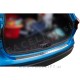 Nissan Qashqai 17- zaščita zadnjega odbijača srebrna (mat)