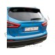 Nissan Qashqai 17- zaščita zadnjega odbijača srebrna (mat)