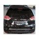 Nissan X-Trail 17- zaščita zadnjega odbijača srebrna (mat)
