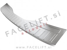 Ford Mondeo Karavan 14- zaščita zadnjega odbijača srebrna (mat)