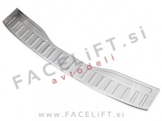 Ford Mondeo Karavan 14- zaščita zadnjega odbijača srebrna (mat)