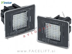 Mercedes E W212 13-16 LED osvetlitev registrske tablice z ohišjem