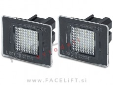 Mercedes E W212 13-16 LED osvetlitev registrske tablice z ohišjem