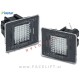 Mercedes SL R231 11-20 LED osvetlitev registrske tablice z ohišjem