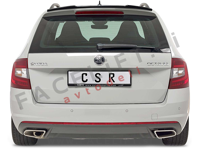 Škoda Octavia 3 5E Karavan 12-20 strešni spojler črni (mat)