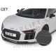 Audi R8 4S 15-19 podaljšek sprednjega odbijača črni (mat)