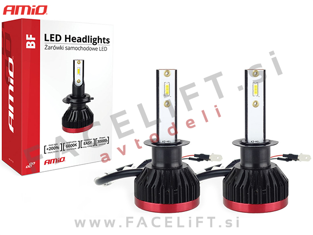 LED kit H1 BF 50W (3100lm) 6000K 12V 24V