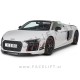 Audi R8 4S 15-19 podaljšek sprednjega odbijača črni (mat)