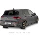 VW Golf 8 Hatchback 20- strešni spojler karbon (mat)