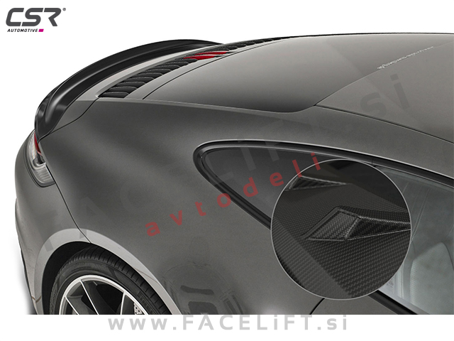 Porsche 911 19- spojler za prtljažnik karbon (mat)