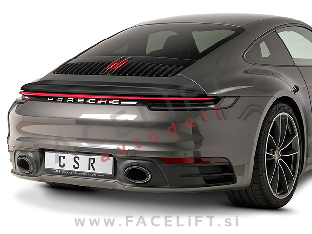 Porsche 911 19- spojler za prtljažnik karbon (mat)