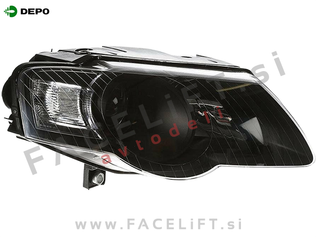 VW Passat 3C B6 05-10 žaromet desni črni