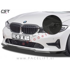 BMW 3 G20 G21 19- podaljšek sprednjega odbijača karbon mat