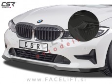 BMW 3 G20 G21 19- podaljšek sprednjega odbijača karbon mat