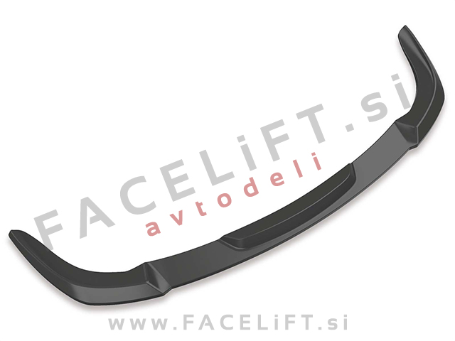 BMW 5 E60 E61 M 03-10 podaljšek sprednjega odbijača karbon (mat)