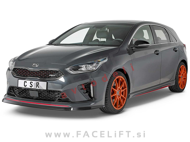 Kia Ceed GT 18- podaljšek sprednjega odbijača karbon (mat) Kia Ceed GT 18- podaljšek sprednjega odbijača karbon (mat)