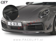 Porsche 911 19- podaljšek sprednjega odbijača karbon (sijaj)