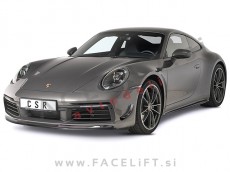 Porsche 911 19- podaljšek sprednjega odbijača karbon (mat)
