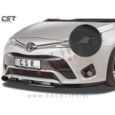 Toyota Avensis T27 15-18 podaljšek sprednjega odbijača črni (mat)