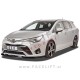 Toyota Avensis T27 15-18 podaljšek sprednjega odbijača črni (mat)