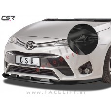 Toyota Avensis T27 15-18 podaljšek sprednjega odbijača črni (sijaj)