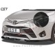 Toyota Avensis T27 15-18 podaljšek sprednjega odbijača črni (sijaj)