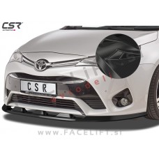 Toyota Avensis T27 15-18 podaljšek sprednjega odbijača karbon (sijaj)