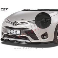 Toyota Avensis T27 15-18 podaljšek sprednjega odbijača karbon (mat)