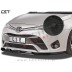 Toyota Avensis T27 15-18 podaljšek sprednjega odbijača karbon (mat)