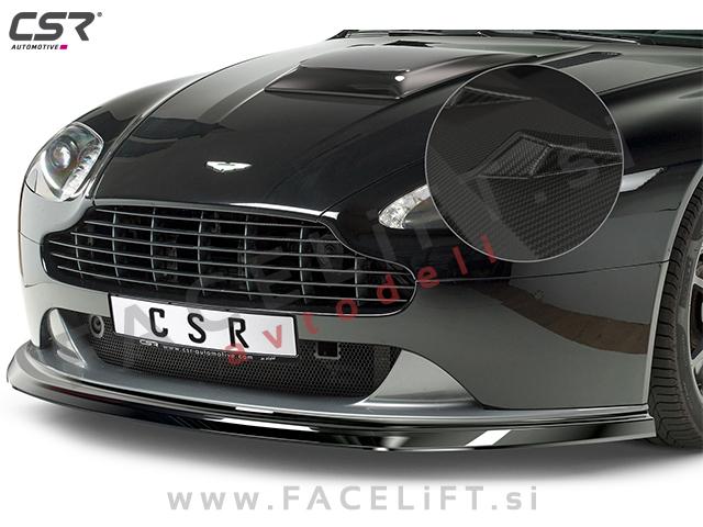 Aston Martin Vantage 08-17 podaljšek sprednjega odbijača karbon (mat)