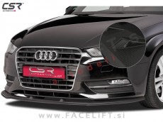 Audi A3 8V 12-16 podaljšek sprednjega odbijača karbon (mat)